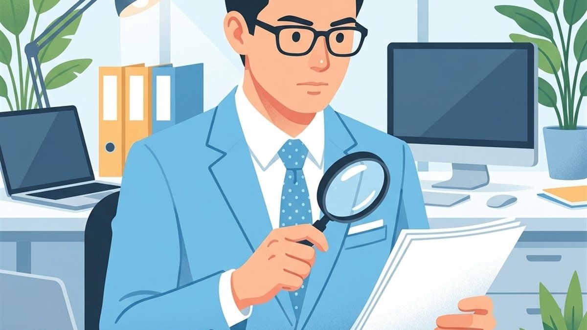 神・大家さん倶楽部が怪しいという評判を書類で検証する様子